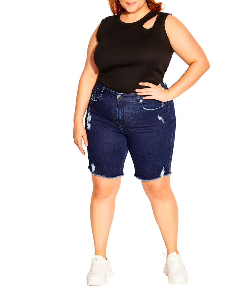 Plus size model wearing  by City Chic | Dia&Co | dia_product_style_image_id:187537